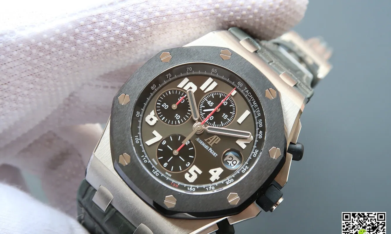 Audemars Piguet Royal Oak Offshore 26219IO.OO.D005CR.01 JF Factory 1:1 Best Edition Replica Watch Grey Dial